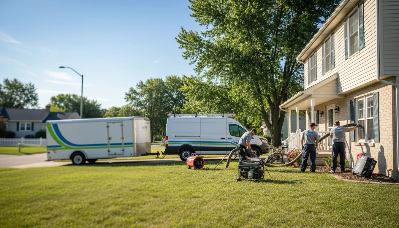 Flooded Basement Restoration And Cleanup With Repair in Seney, MI near me